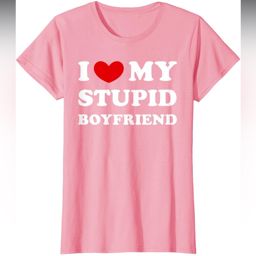 Pink shirt with Heart Print